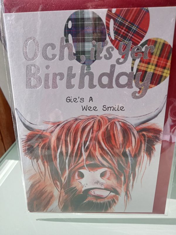 Birthday COO Gie&#39;s A Smile Card