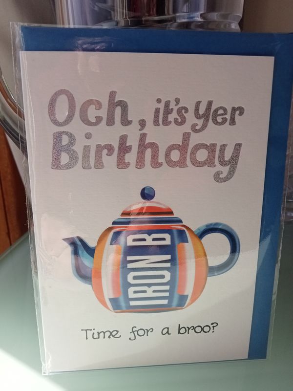 Birthday Time for A Broo