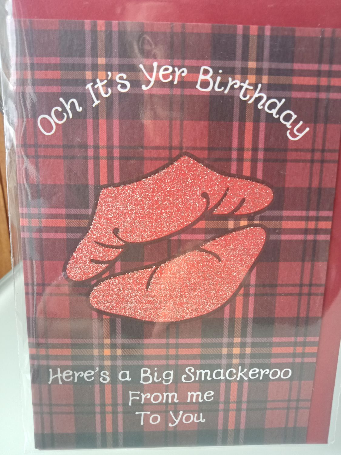 Birthday Card Lips