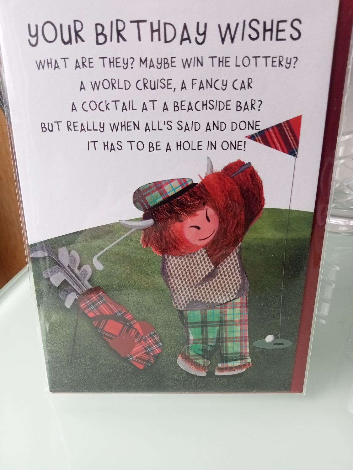Birthday Golf Hole In One