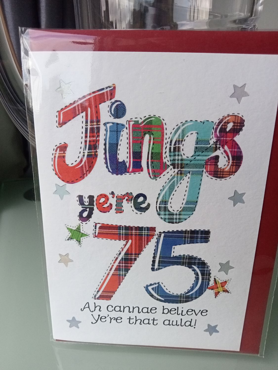 Jings ye&#39;re 75