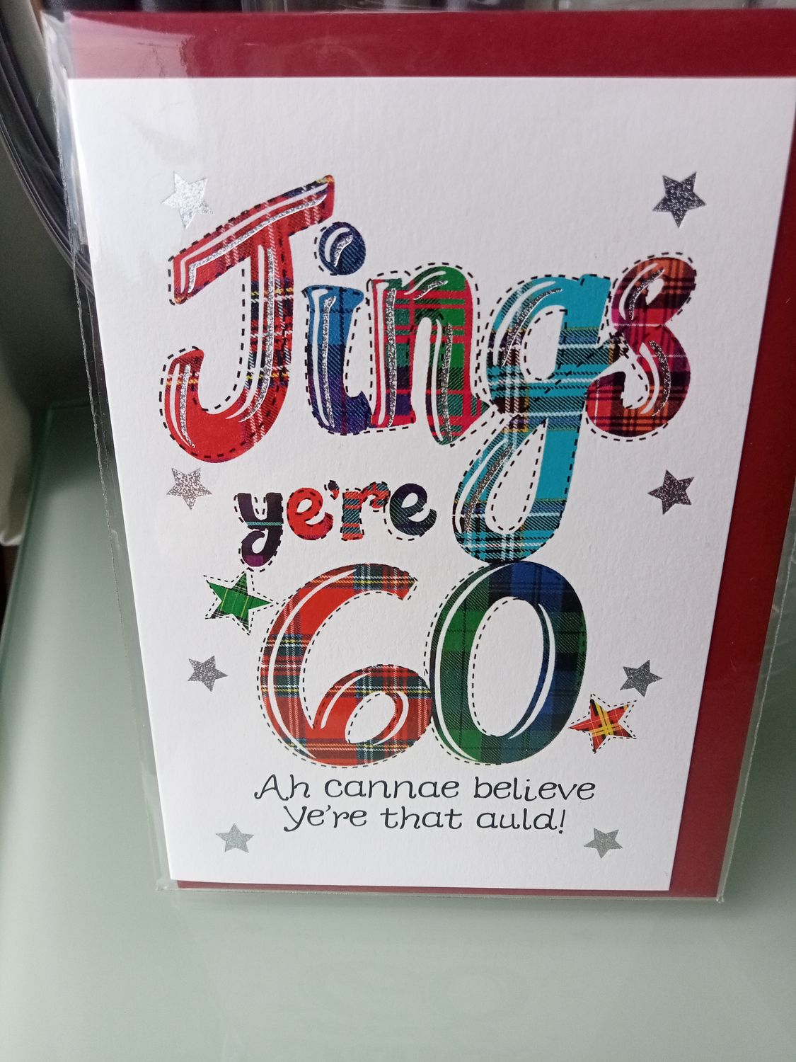 Jings ye&#39;re 60