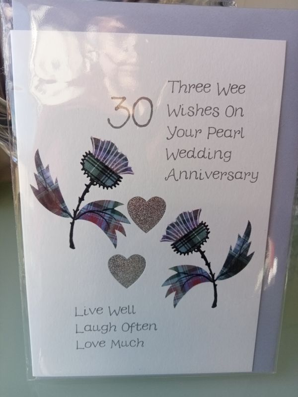 Pearl Wedding Anniversary