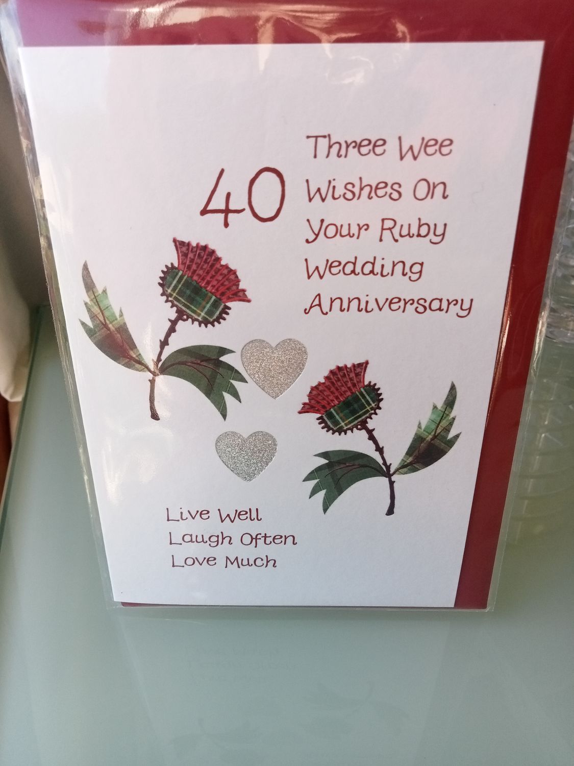 Ruby Wedding Anniversary