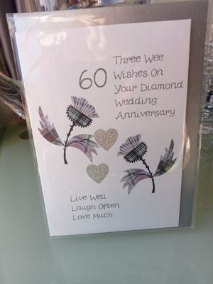 Scottish Anniversary Cards