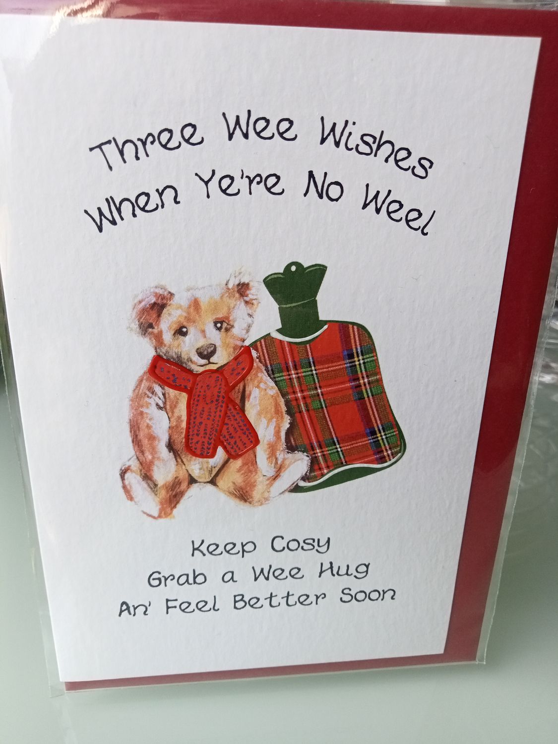 Get Well Hot Water Bottle