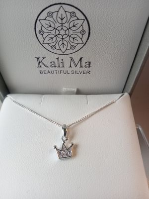 Kali Ma Silver crown pendant