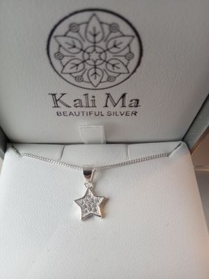 Kali Ma Silver Star Pendant