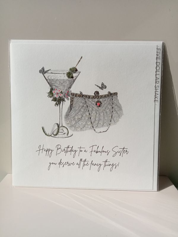 Fabulous Sister you deserve all the fancy things!