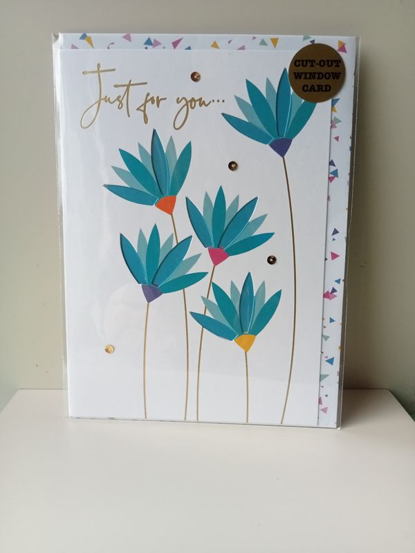 Just For You Birthday Card