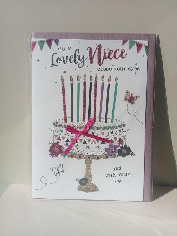 To a Lovely Niece close your eyes and wish away