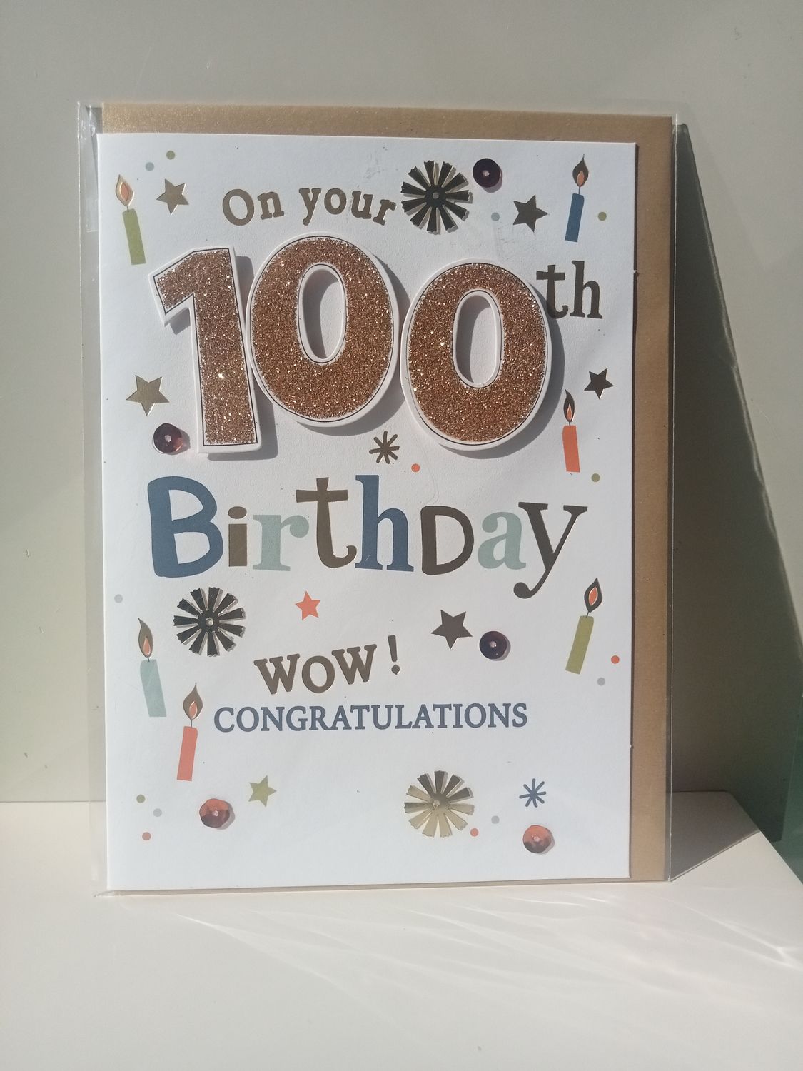 On your 100th Birthday Wow! Congratulations