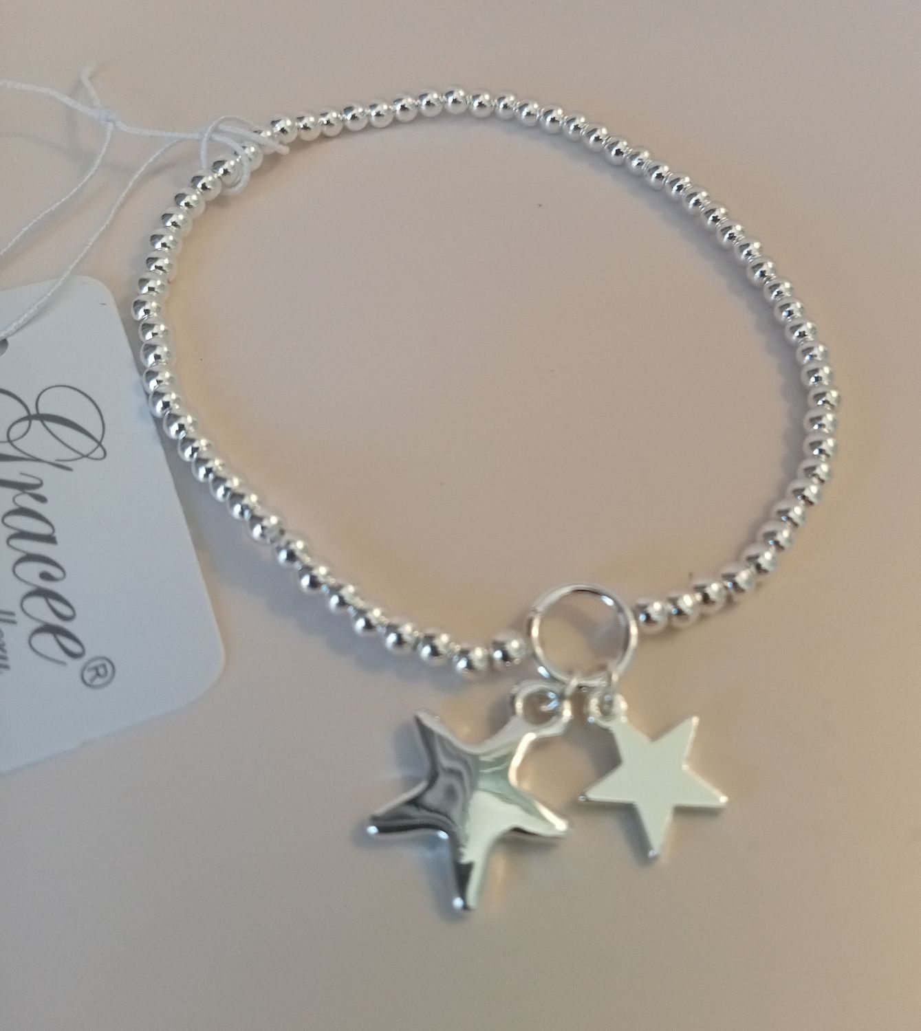 Elasticated star bracelet