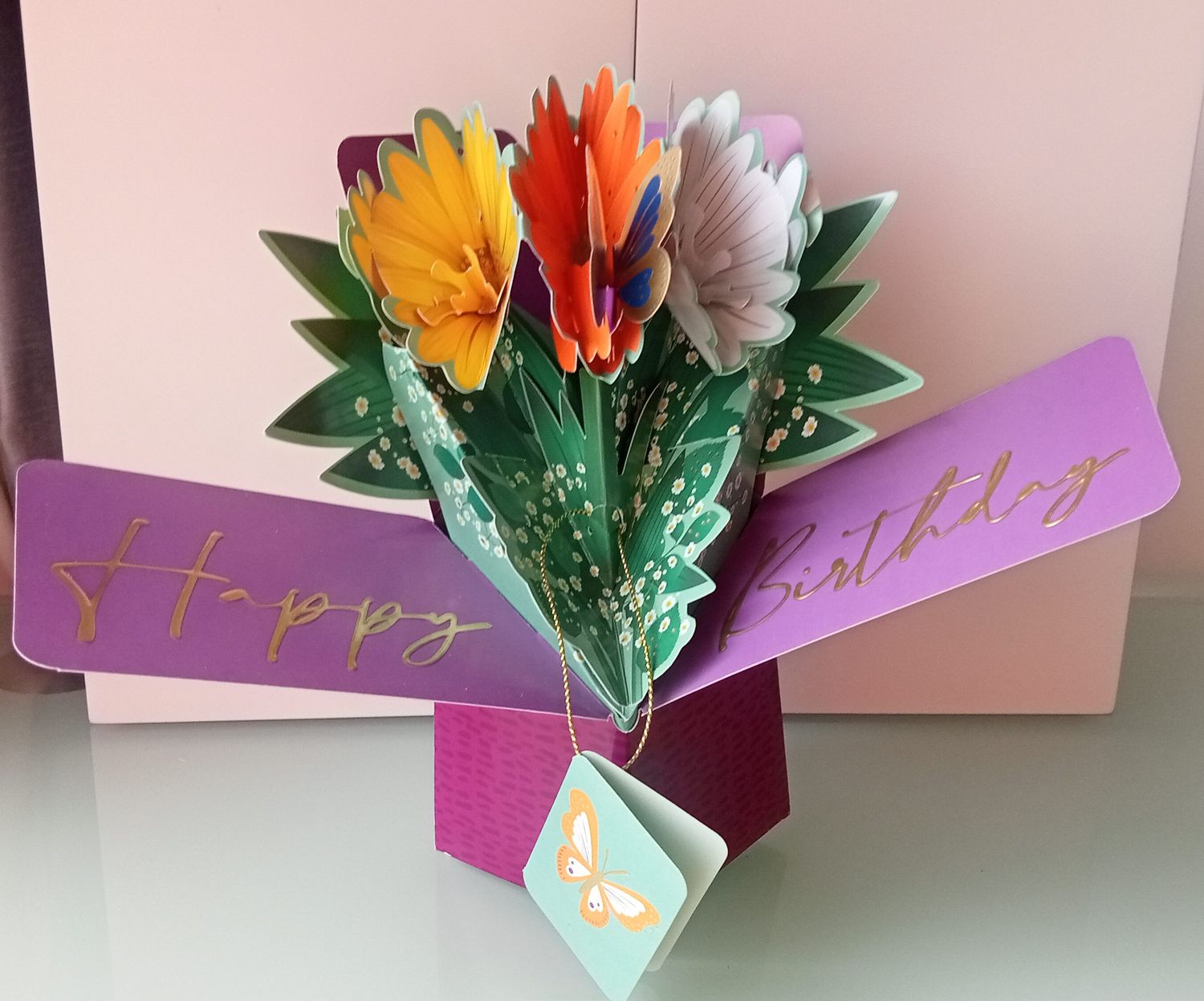 Happy Birthday pop Up Card