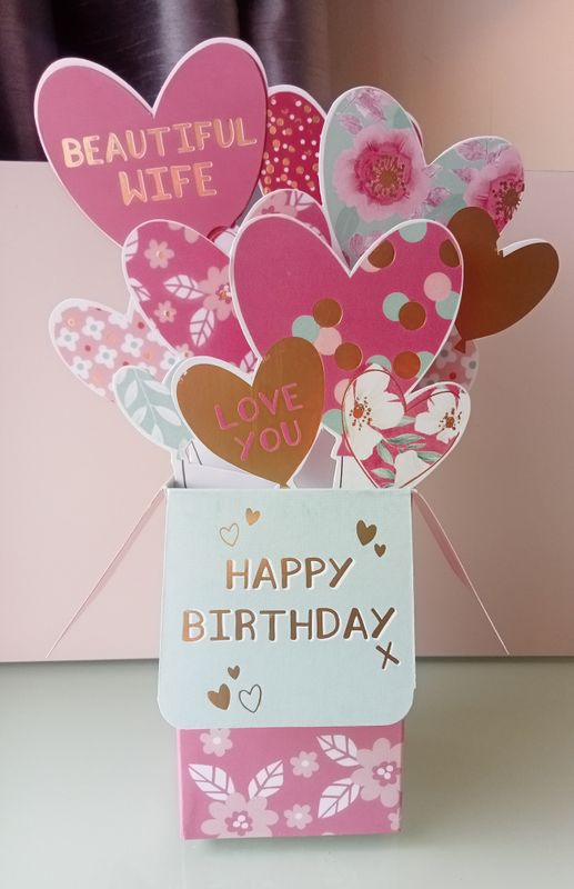 Beautiful wife Clever Cube Card