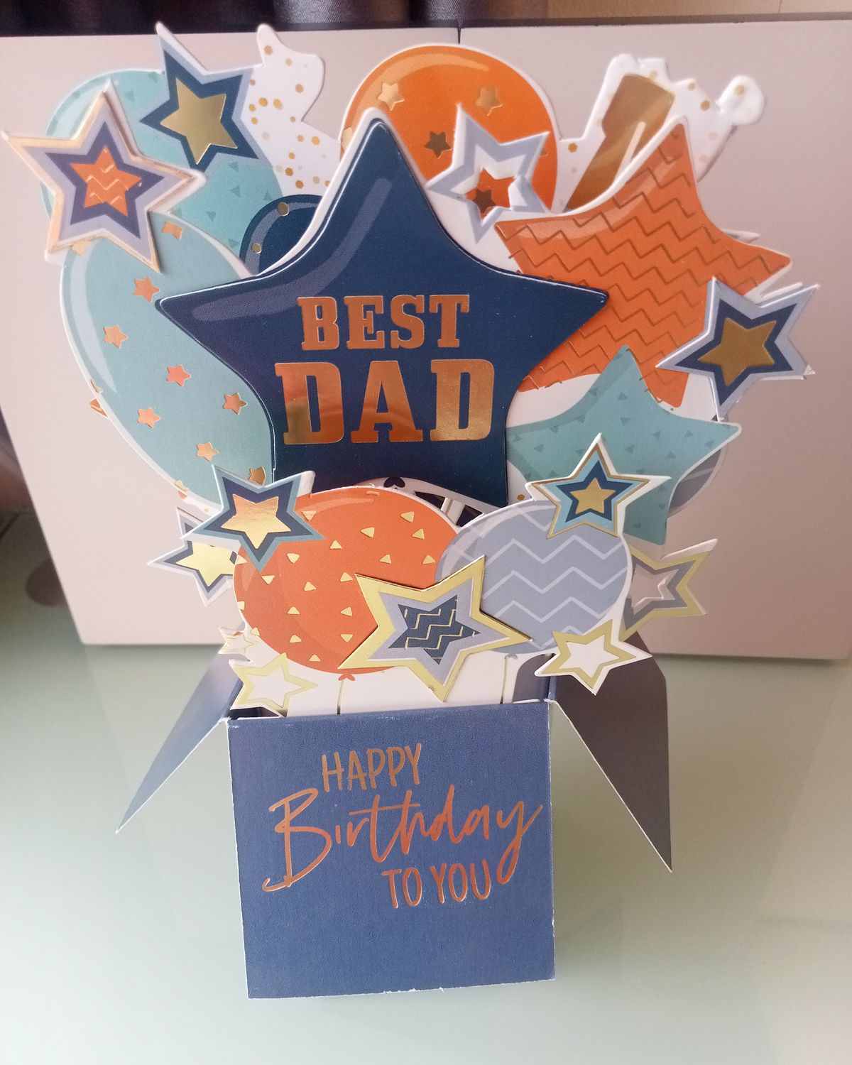 Happy Birthday Dad Clever Cube