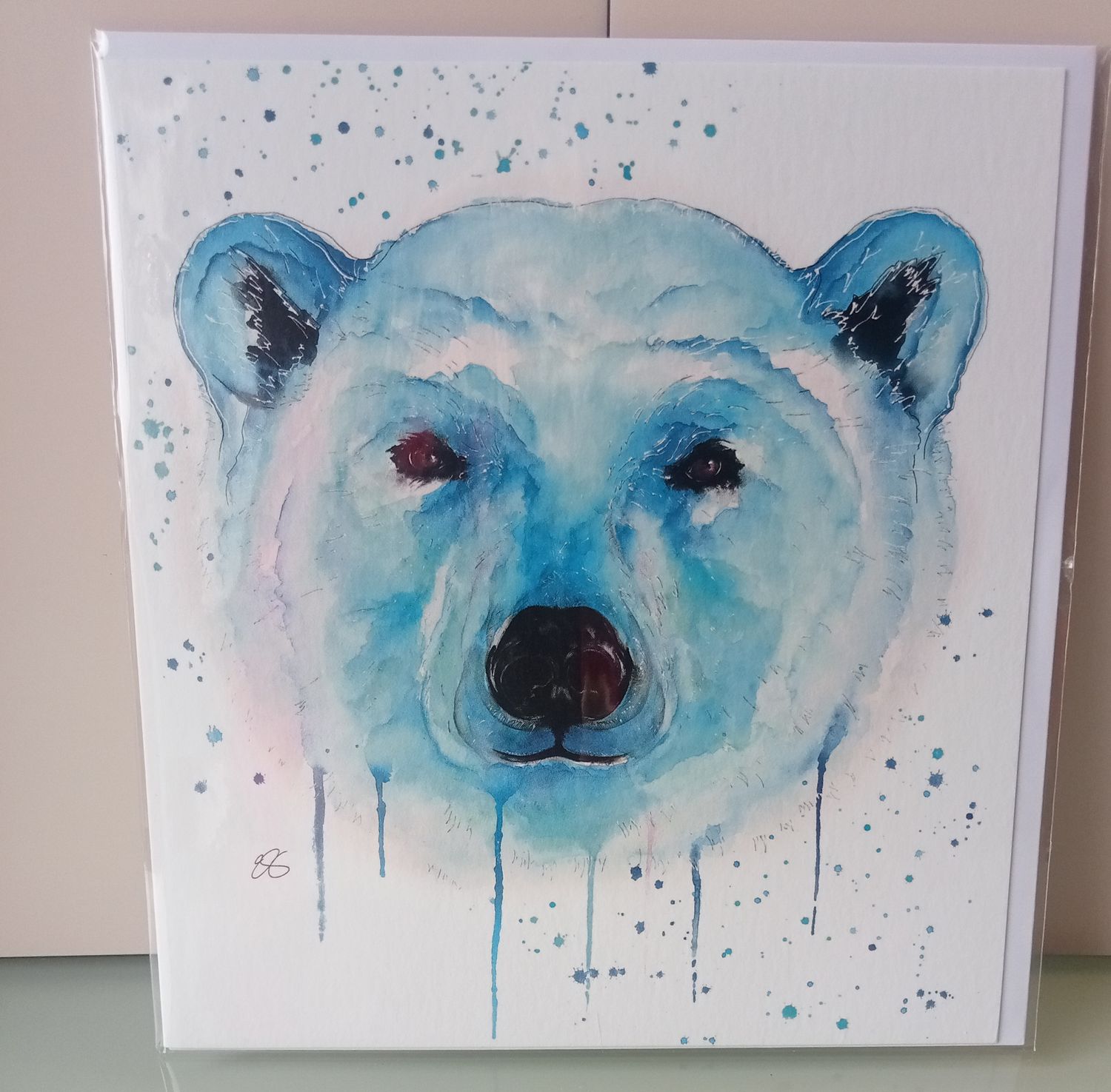 Blank Card - Pola Bear