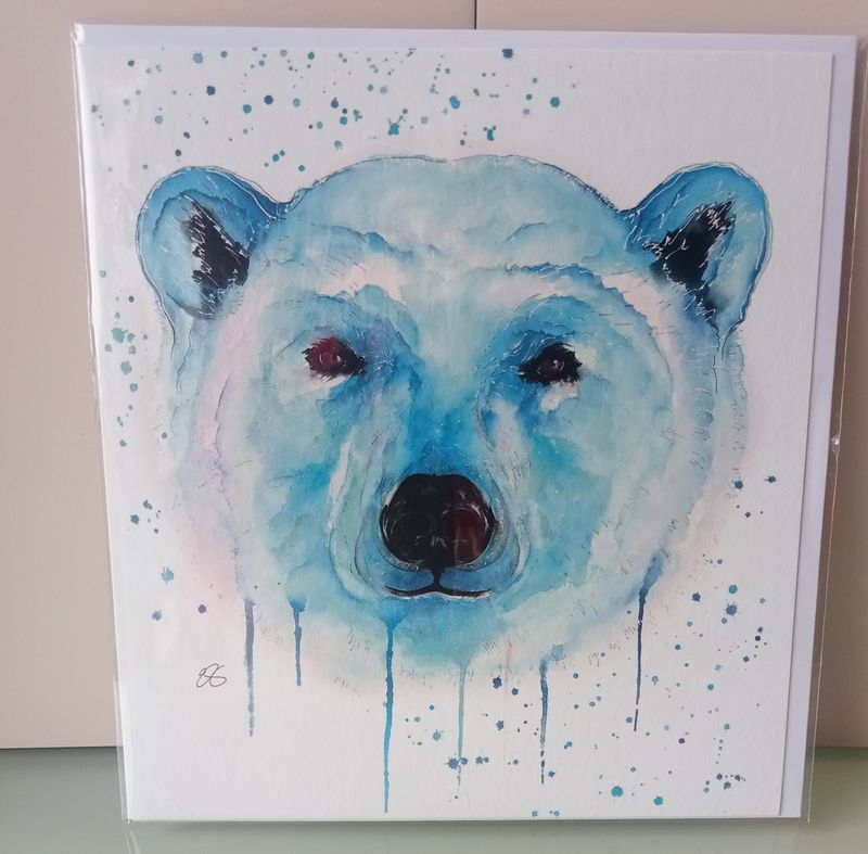 Blank Card - Pola Bear