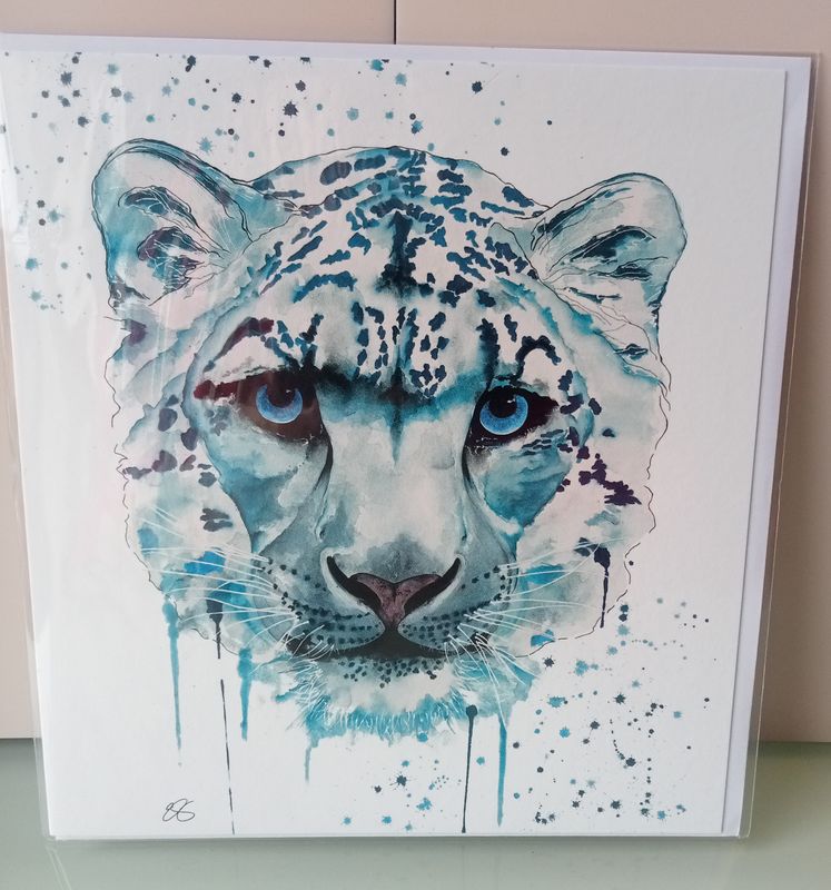 Blank Card - Cheetah