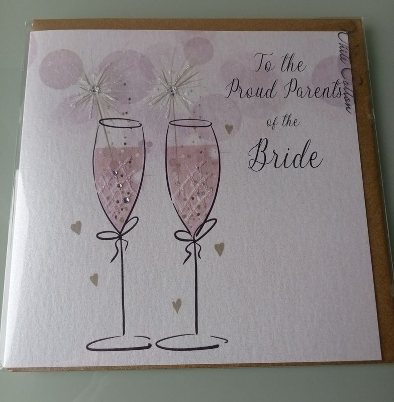 To the Proud Parents of the Bride
