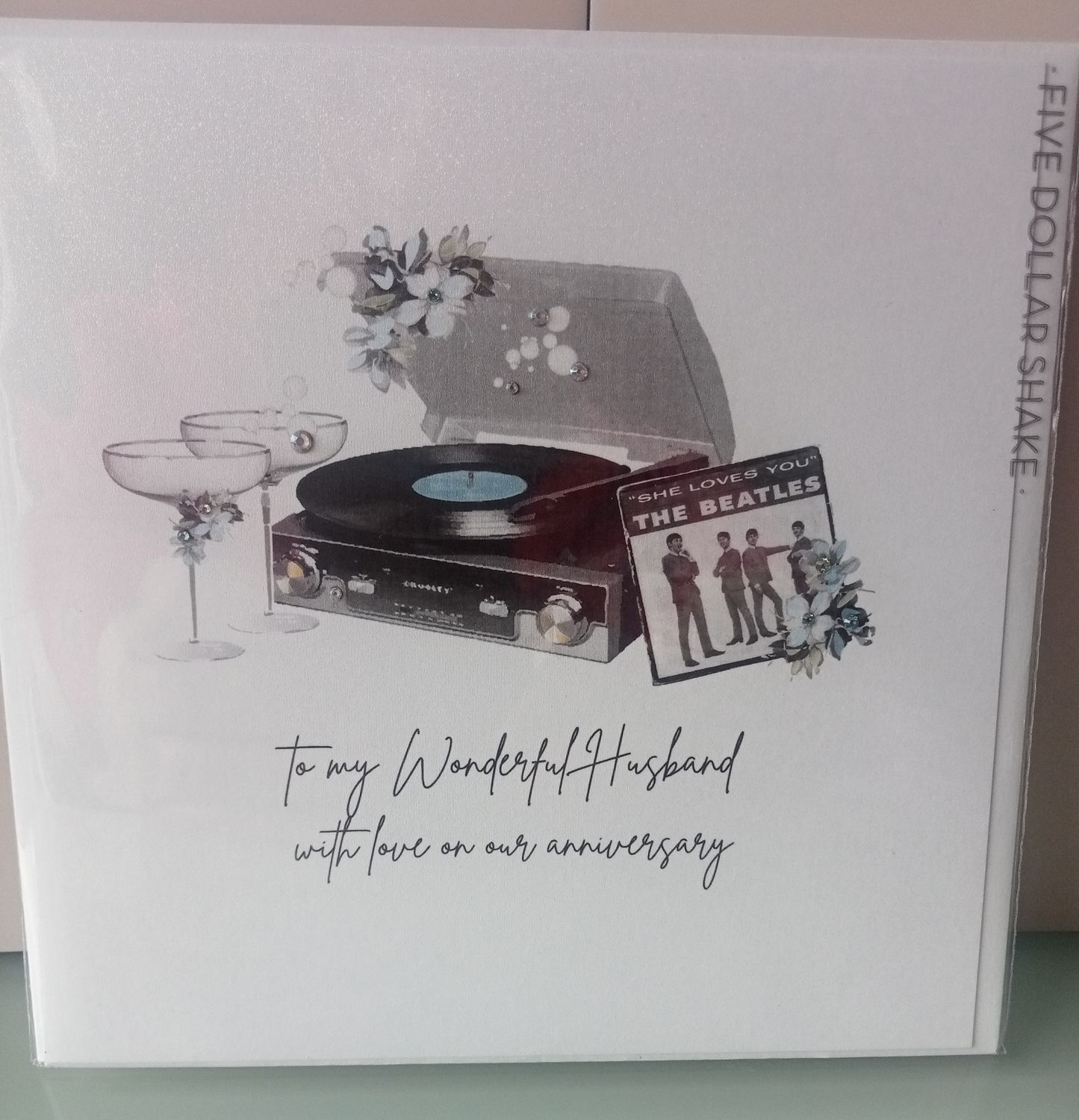 To my wonderful Husband with love on our anniversary