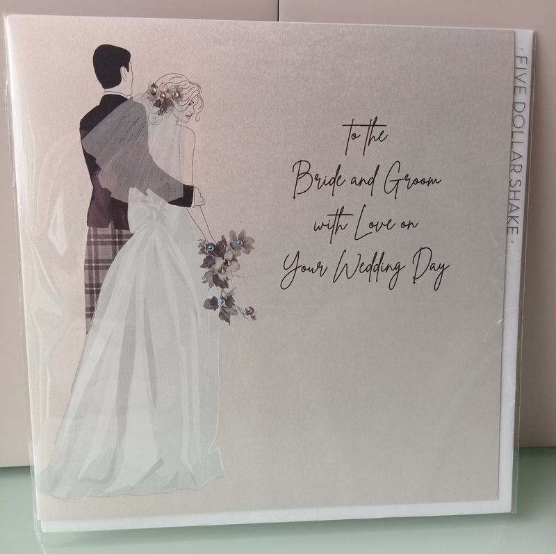 Bride and Groom on your Wedding Day