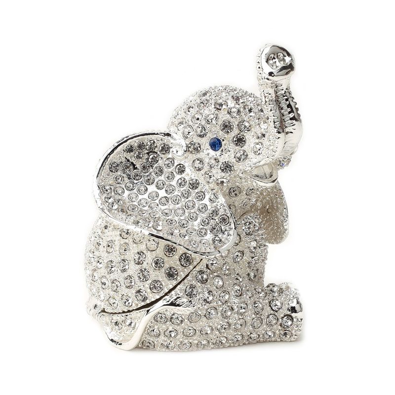 Treasured Trinkets Crystal Elephant