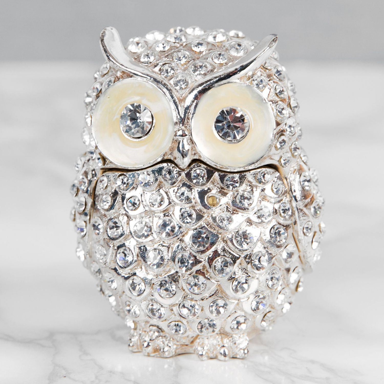 Treasured Trinkets Crystal Owl