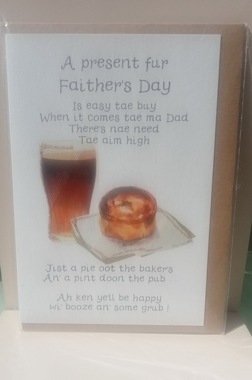 A present fur Faithers Day