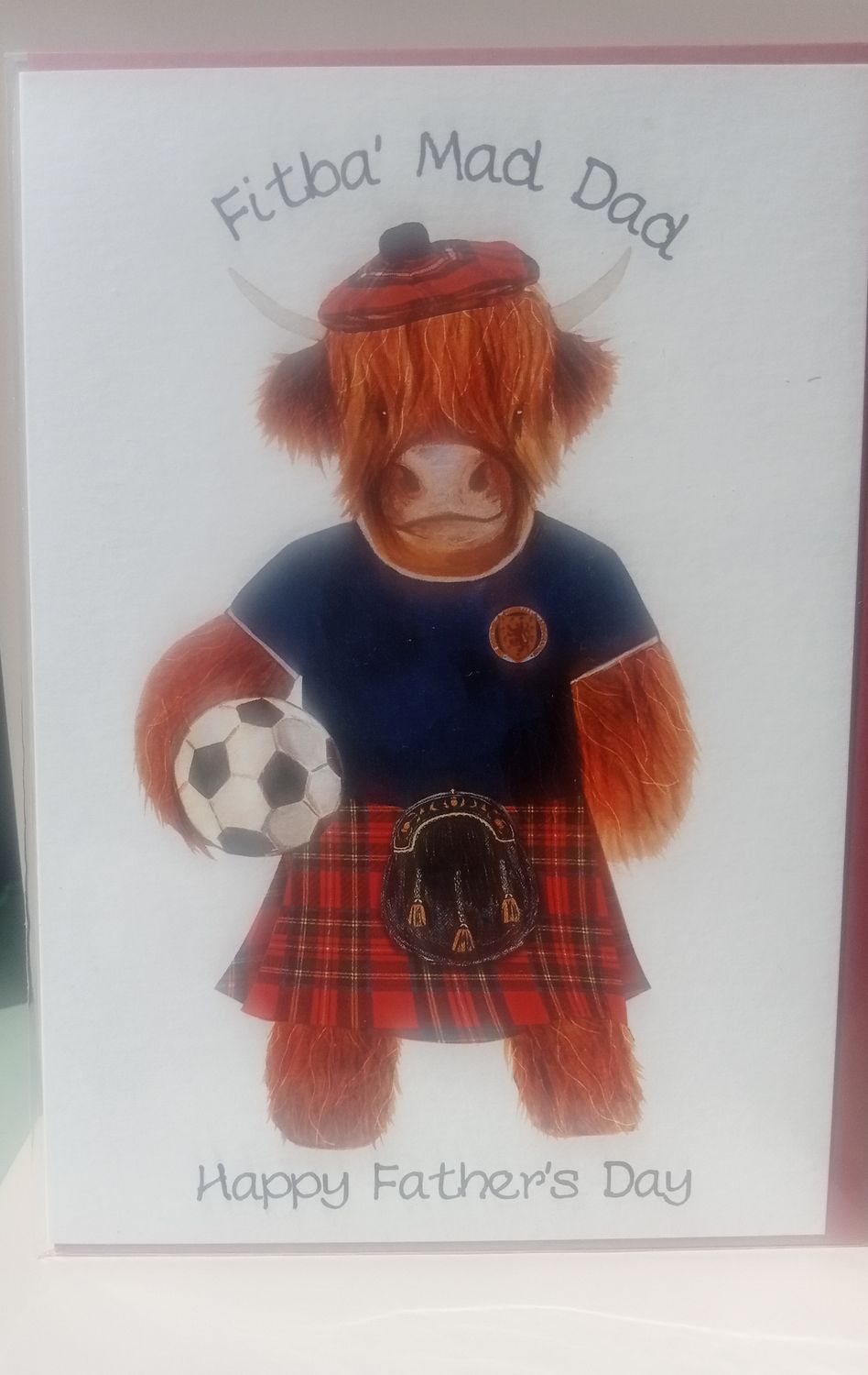 Fitba&#39; Mad Dad Happy Father&#39;s Day