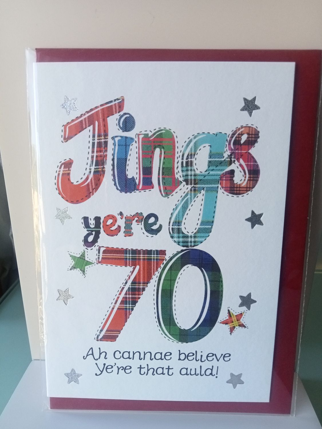 Jings ye&#39;re 70