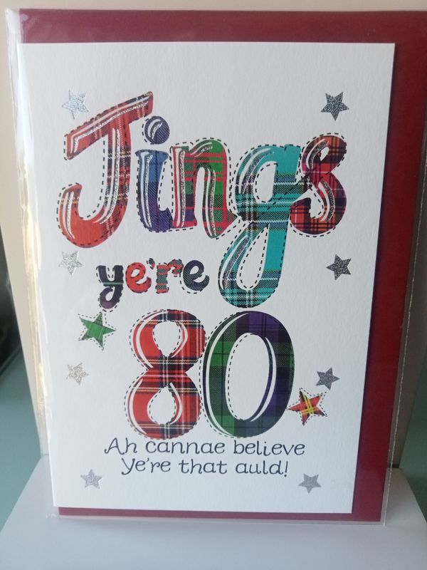 Jings yer 80