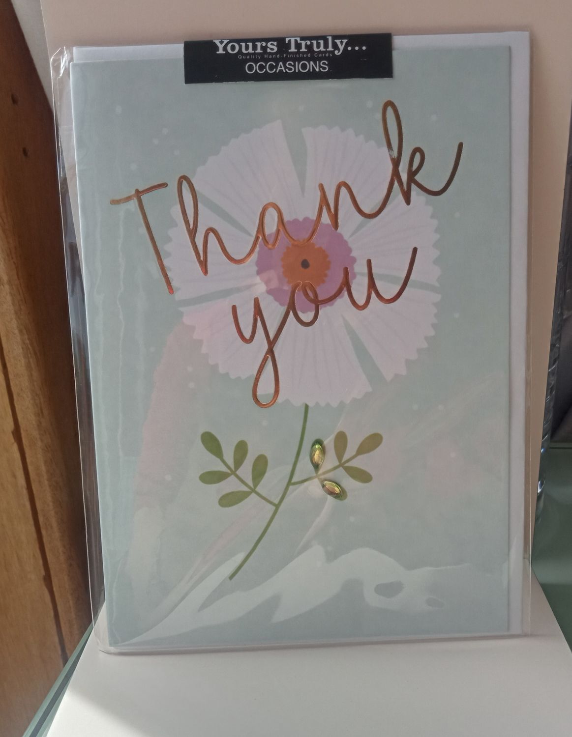 Thank you card