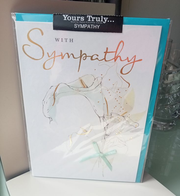 With Sympathy - Cala Lily