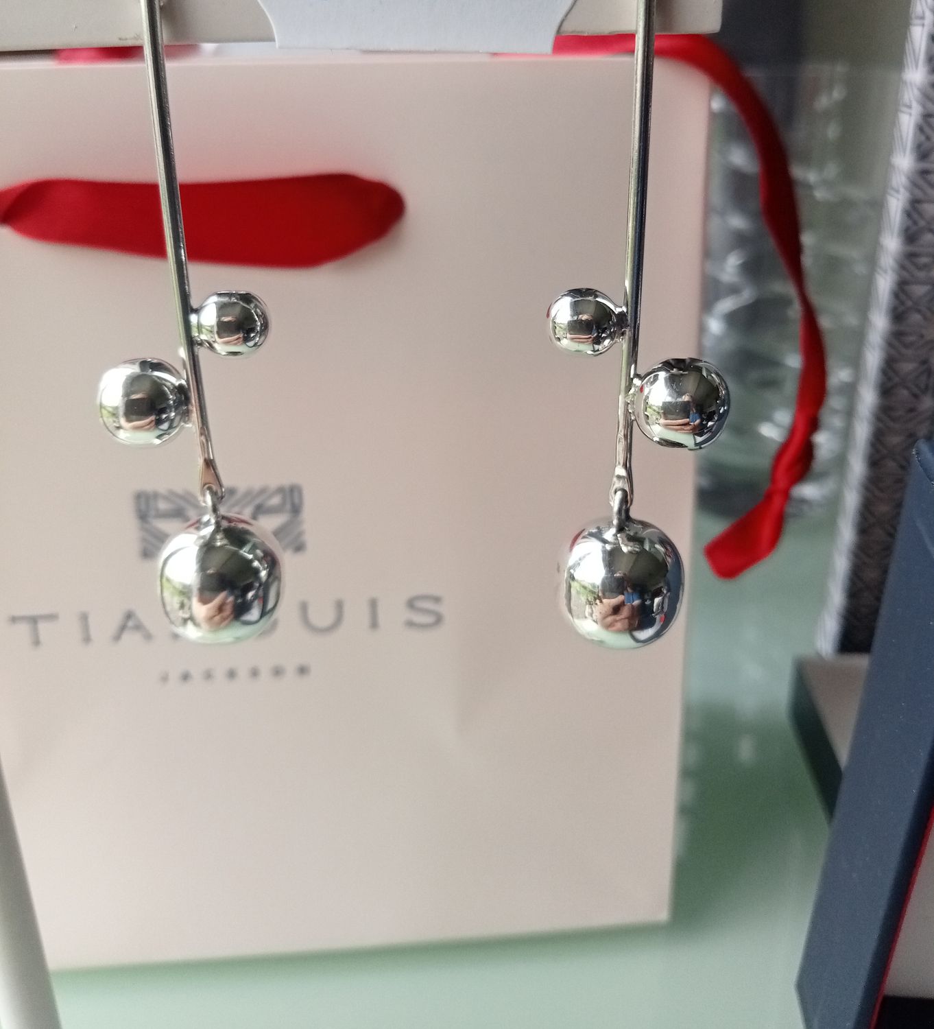 Drop Ball Earrings
