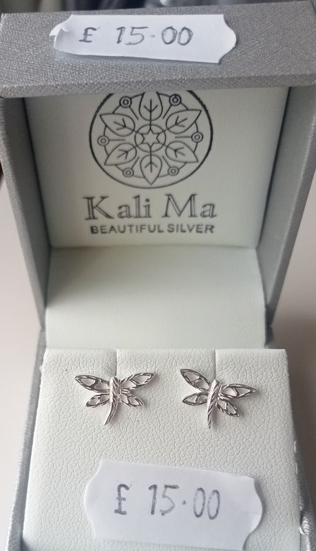 Kali Ma Matilda small dragonfly studs