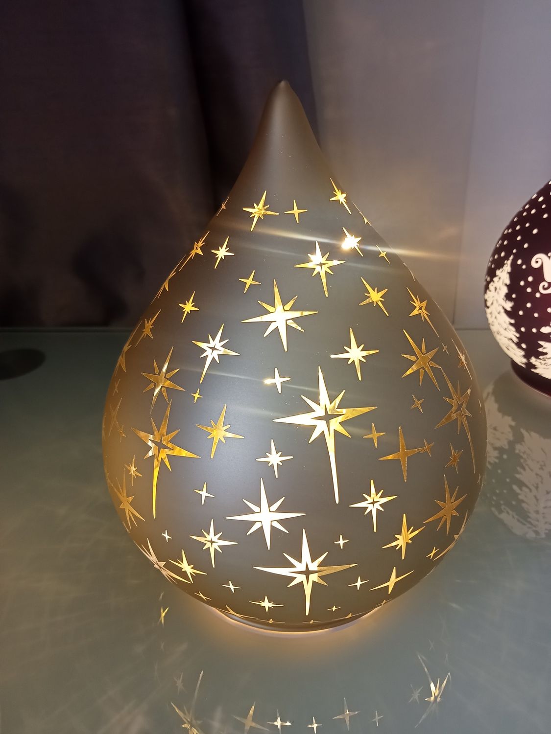 Bright Xmas LED Teardrop - Gold
