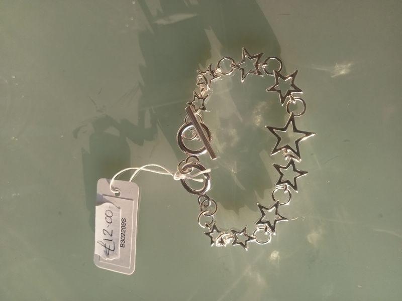 T Bar star bracelet