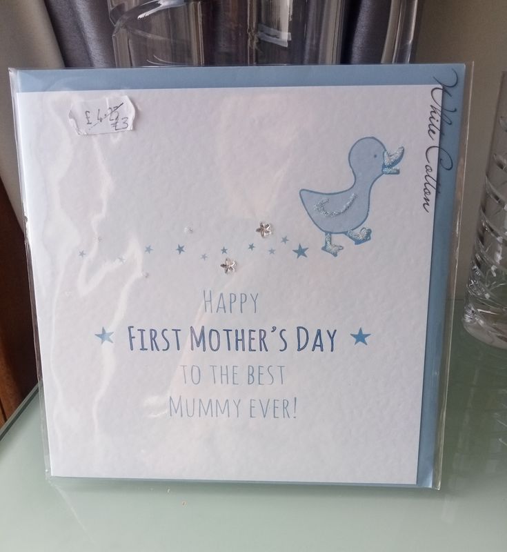 New Mum card - Boy