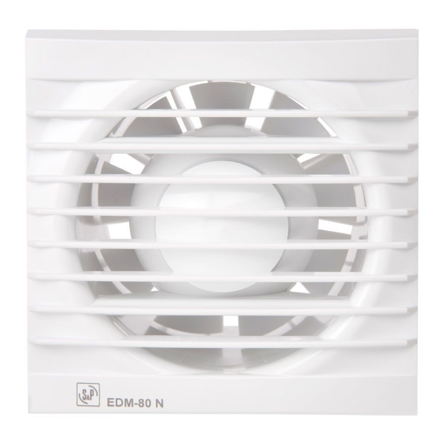 Extractor de Baño/Aseo EDM-80N 9W 2350rpm