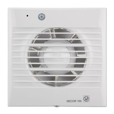 Extractor de Baño/Aseo DECOR-100CR 2500rpm 13W