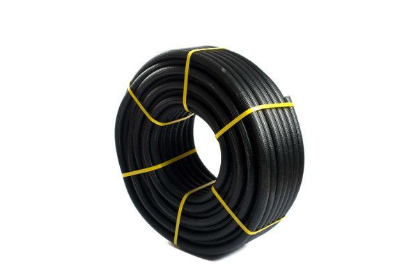 Tubo Forrado Forrado Negro M32 50mts