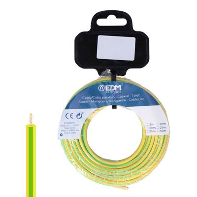 Hilo Flexible Libre de Halógenos 1,5mm Bicolor 10MTS