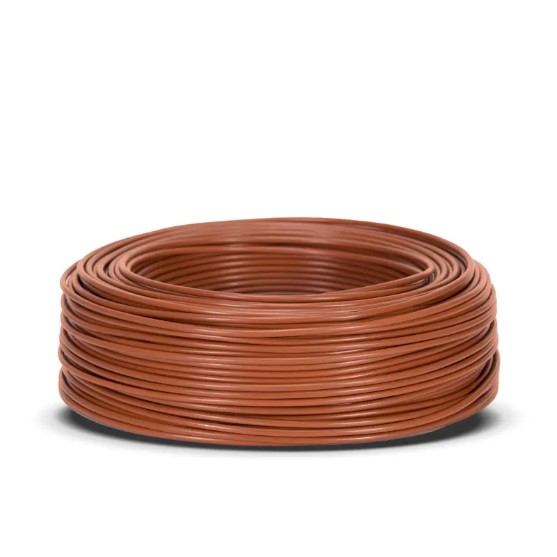 Hilo Flexible Libre de Halógenos 1,5mm Marrón 200MTS