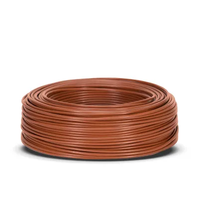 Hilo Flexible Libre de Halógenos 6mm Marrón 100MTS