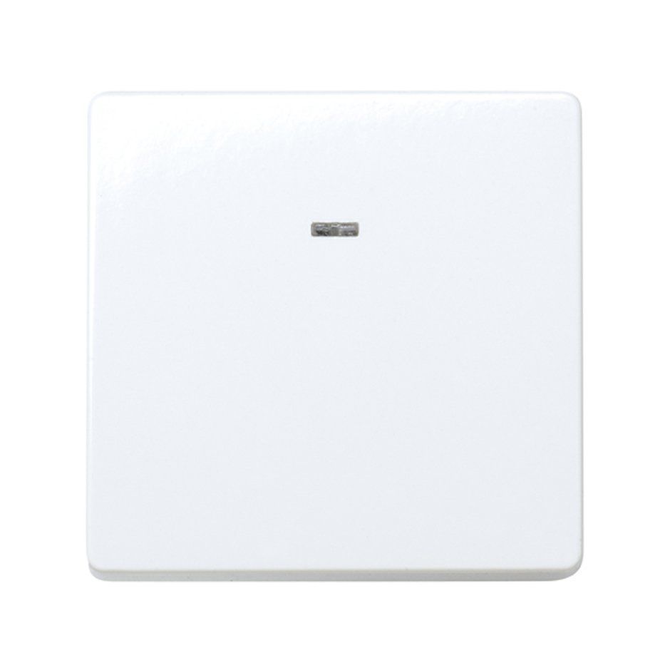 Cruzamiento 10 AX 250V~ con luminoso incorporado y sistema de embornamiento rápido blanco Simon 27 Play