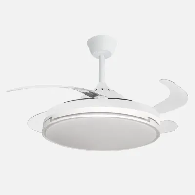 Ventilador Dc Papiro 59w Blanco 4aspas desp.107d 5900lm Reg.intensidad 3000k,4000k,6000k Remoto+ Memoria+ Temporizador Ventilador Dc Papiro 59w Blanco 4aspas desp.107d 5900lm Reg.intensidad 3000k,4000k,6000k Remoto+ Memoria+ Temporizador