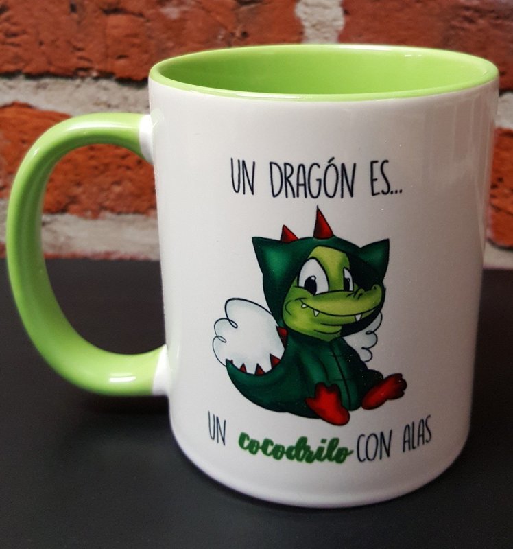 Un Dragón es un cocodrilo con alas