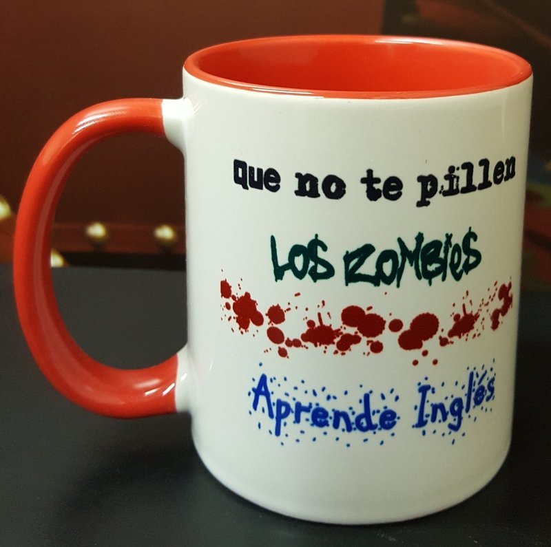 Taza Que no te pillen los zombies