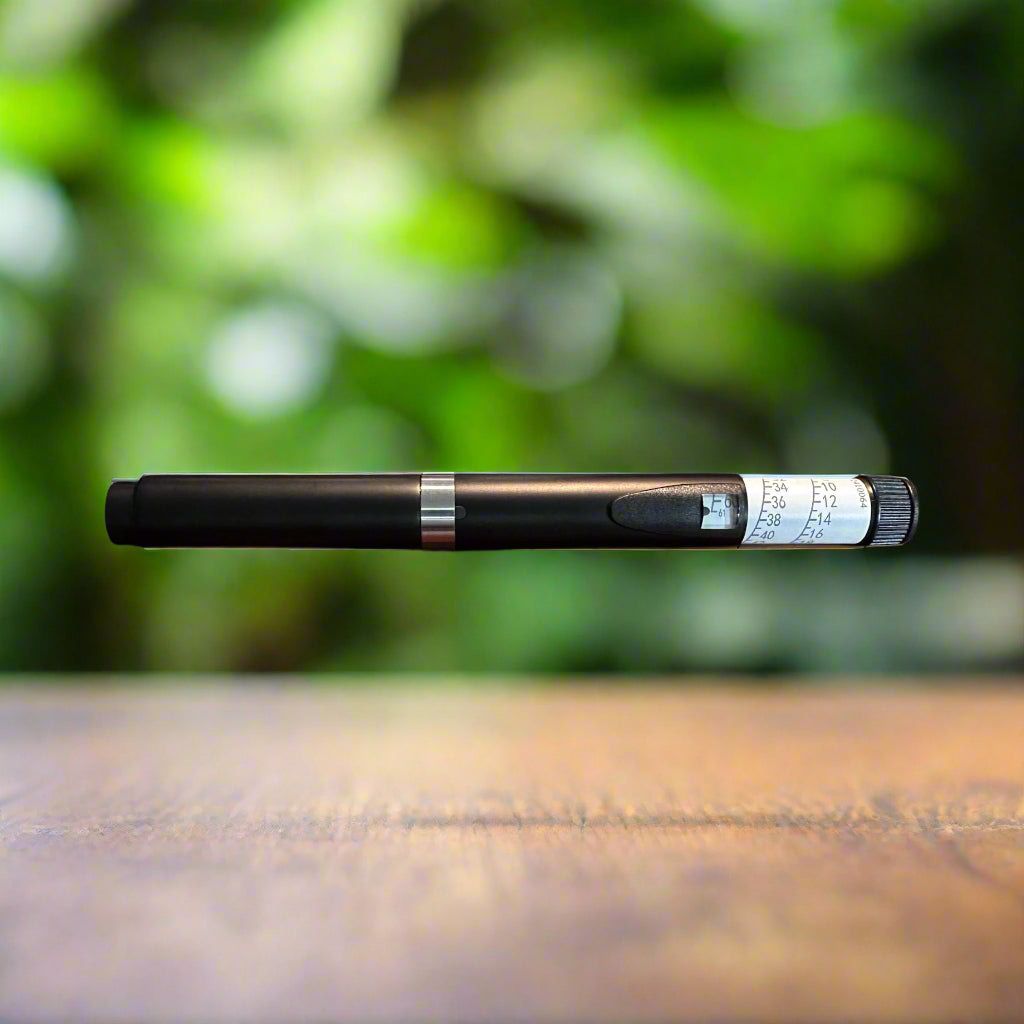Reusable Injection Pen - V2 Metal (60 Unit), Color: Black